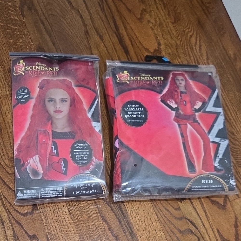 Disney Descendants Red Costume for Kids